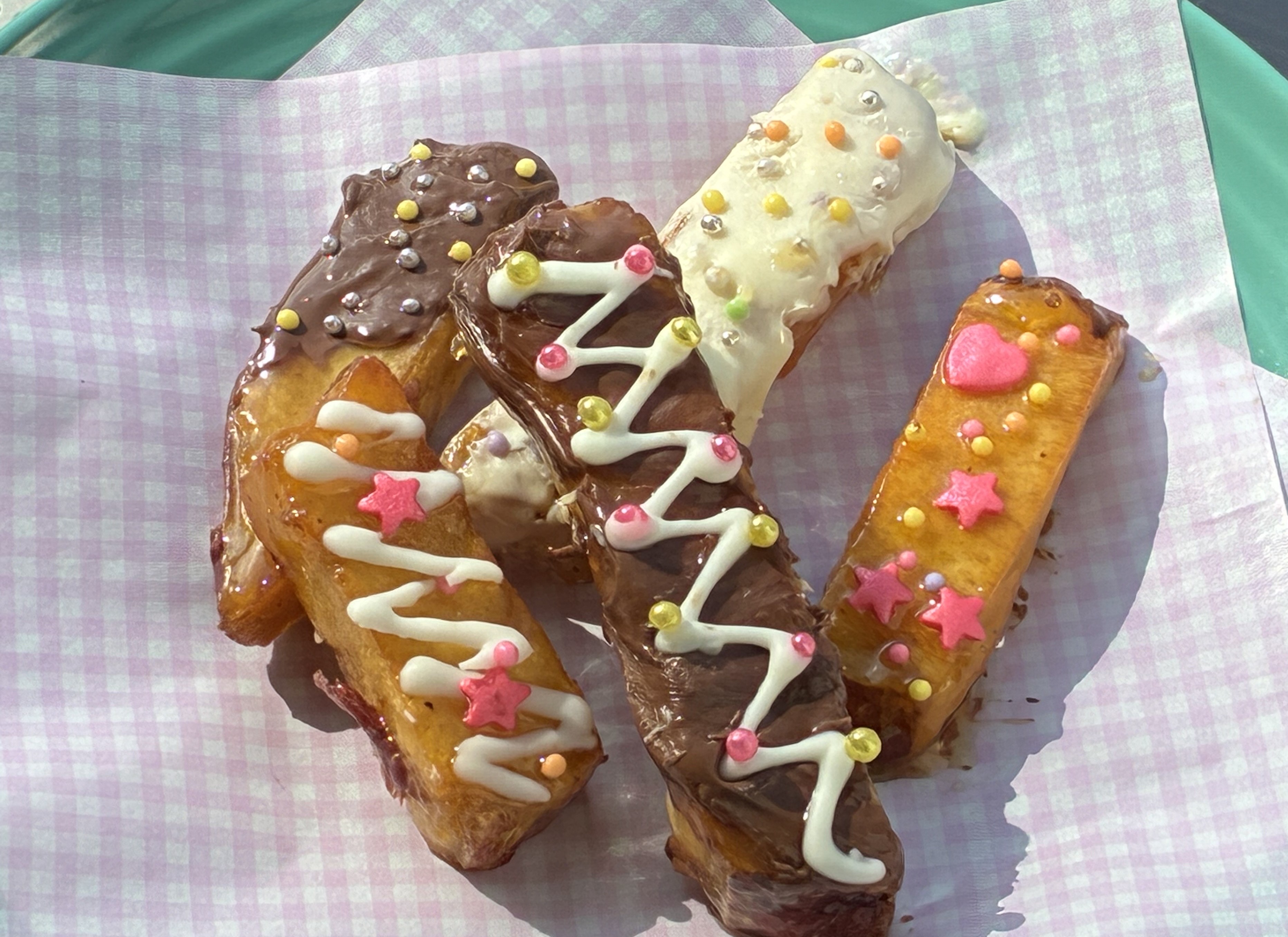 大学いもの平成女児チョコ